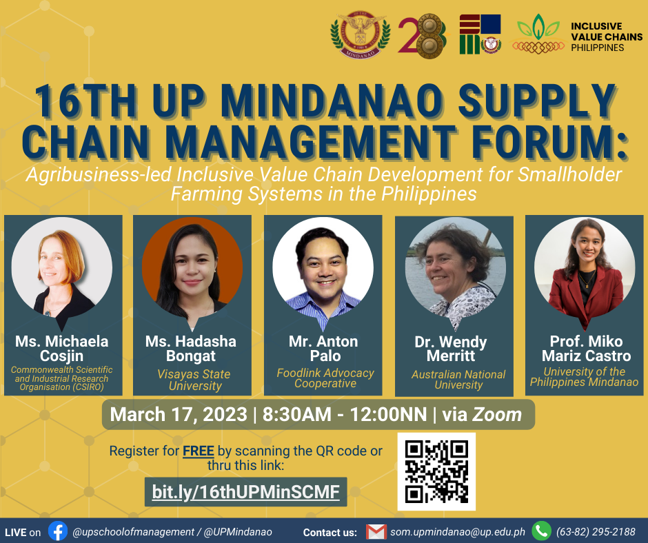 16th UPMin SCMF poster