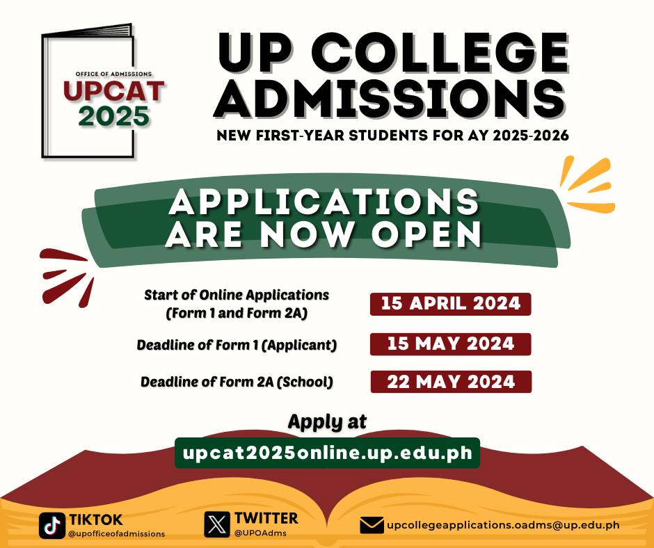 2024 041524 UPCAT APPLI