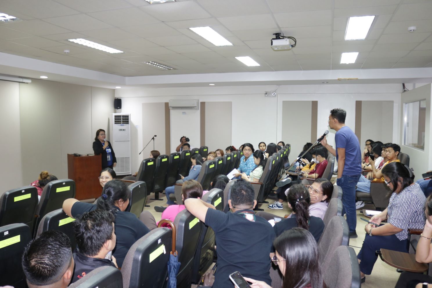 UPMin personnel welcome SSS benefit offerings in Orientation