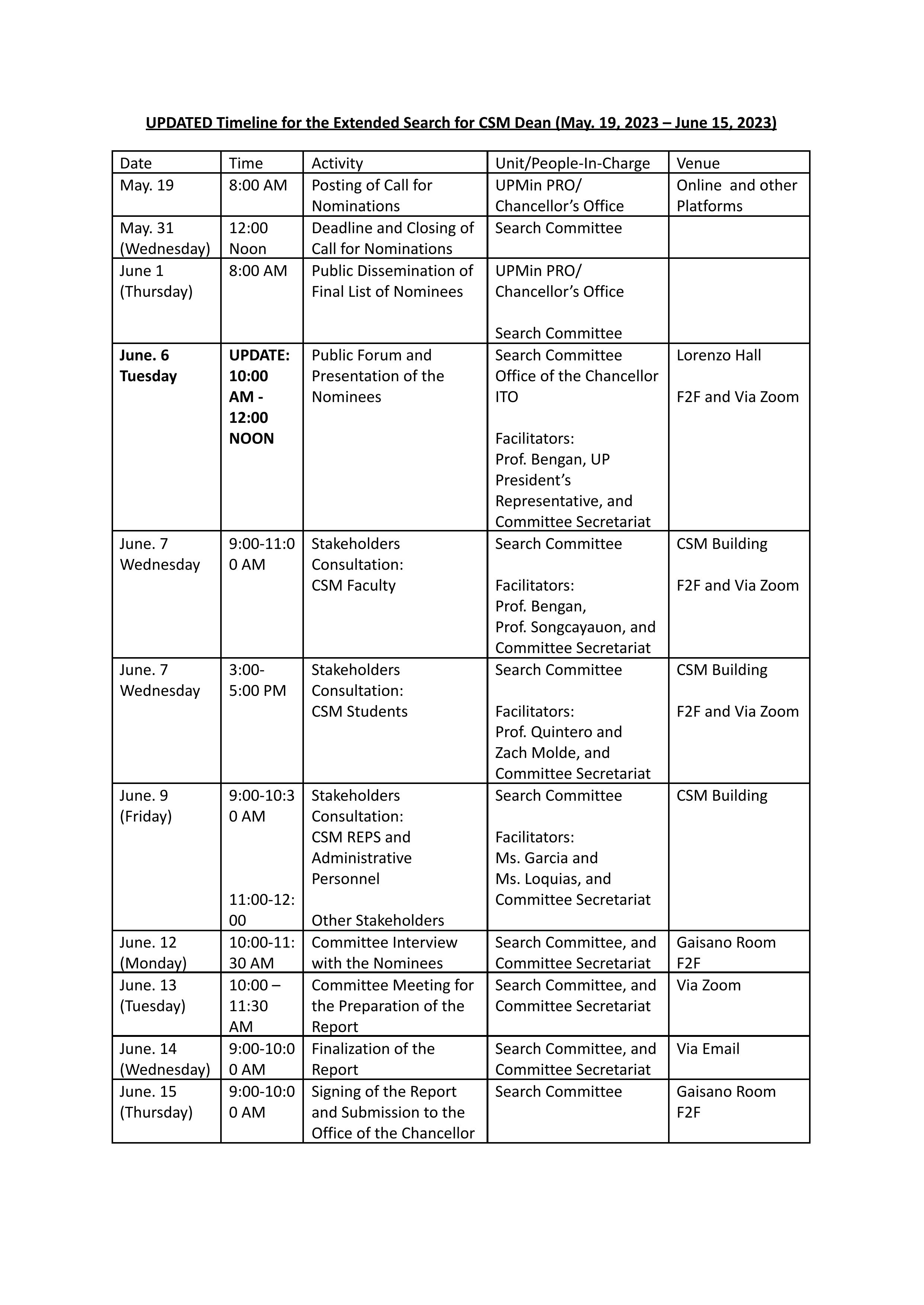 UPDATED Timeline for the Extended Search for CSM Dean.docx